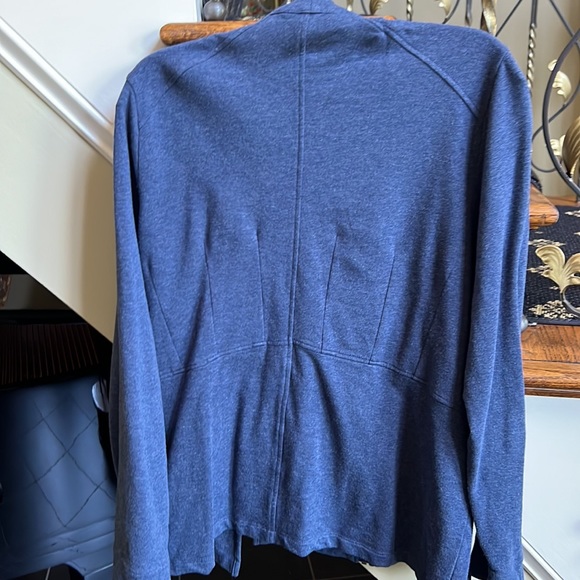 Soft Surroundings Zip Jacket. Pockets front . XS cotton/spandex - Picture 5 of 5
